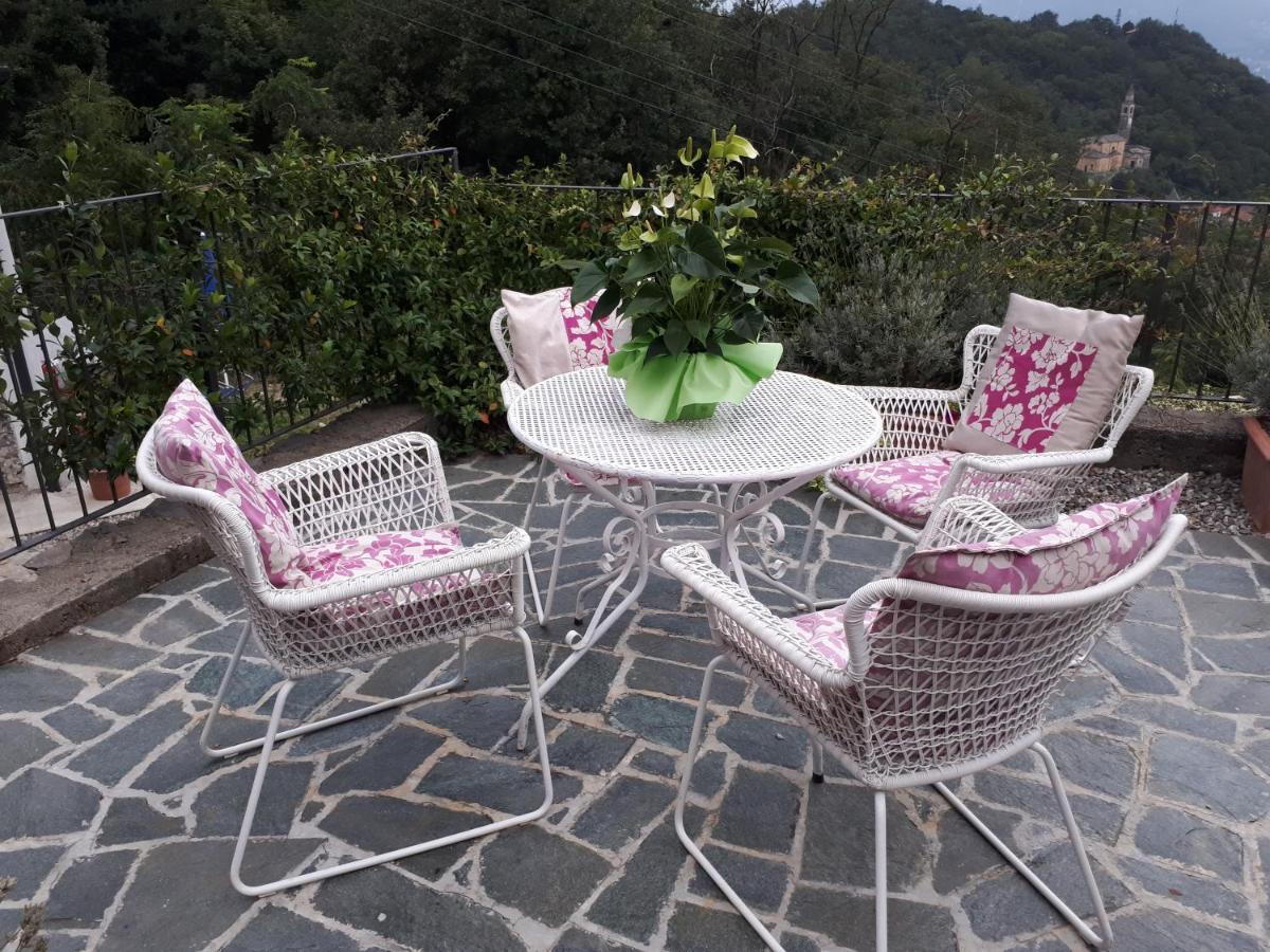 Villa Silvi piscina sauna e hot tub Perledo Esterno foto