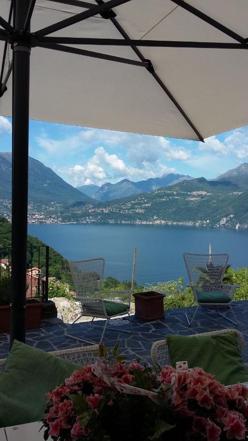 Villa Silvi piscina sauna e hot tub Perledo Esterno foto