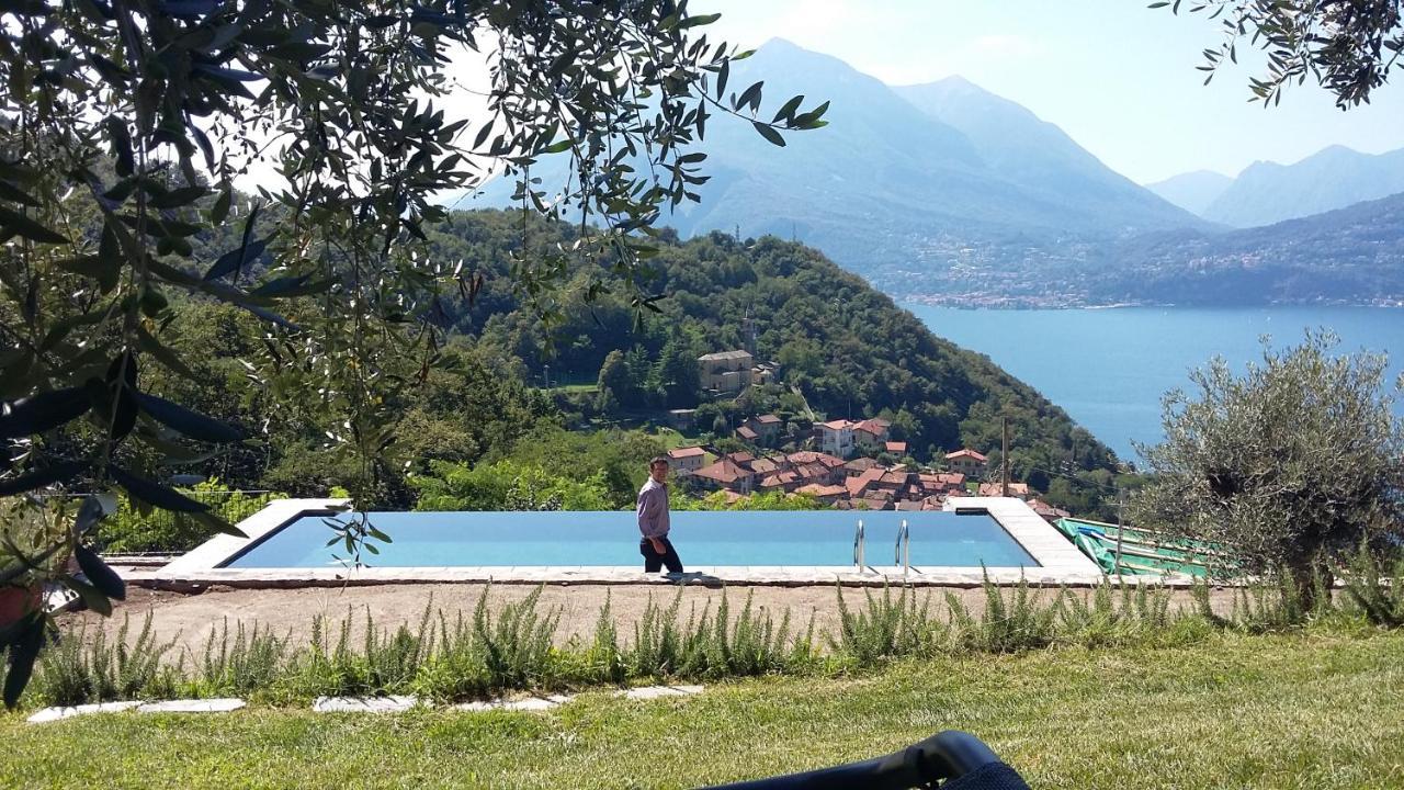 Villa Silvi piscina sauna e hot tub Perledo Esterno foto