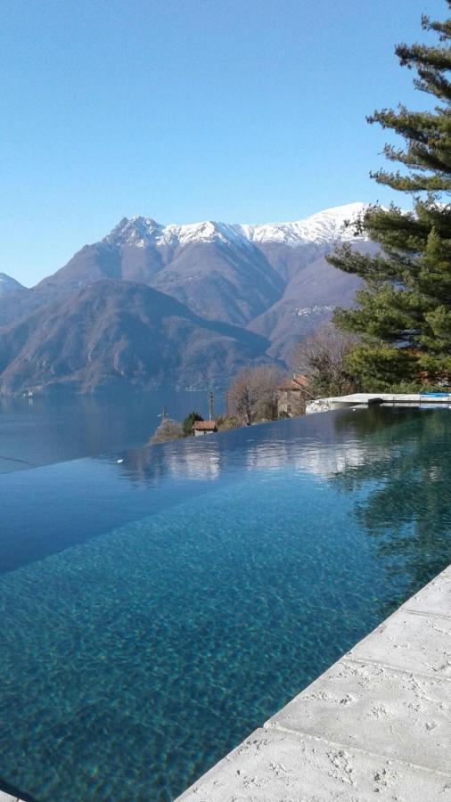 Villa Silvi piscina sauna e hot tub Perledo Esterno foto