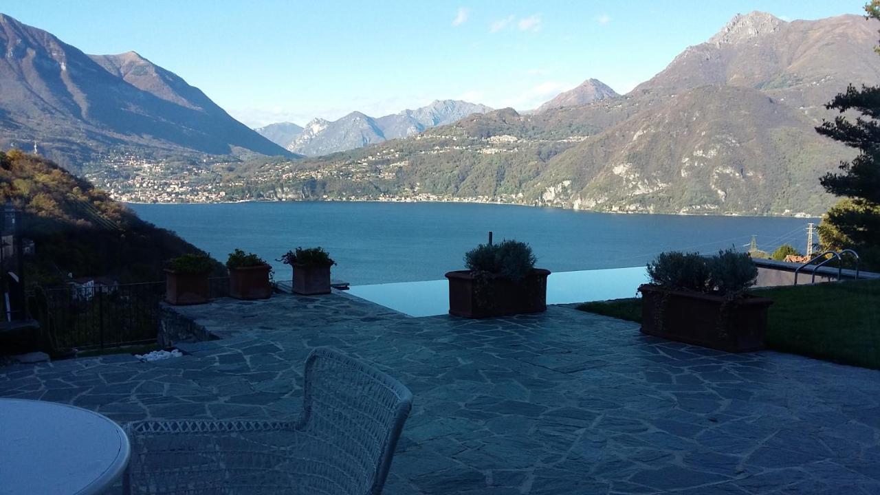 Villa Silvi piscina sauna e hot tub Perledo Esterno foto