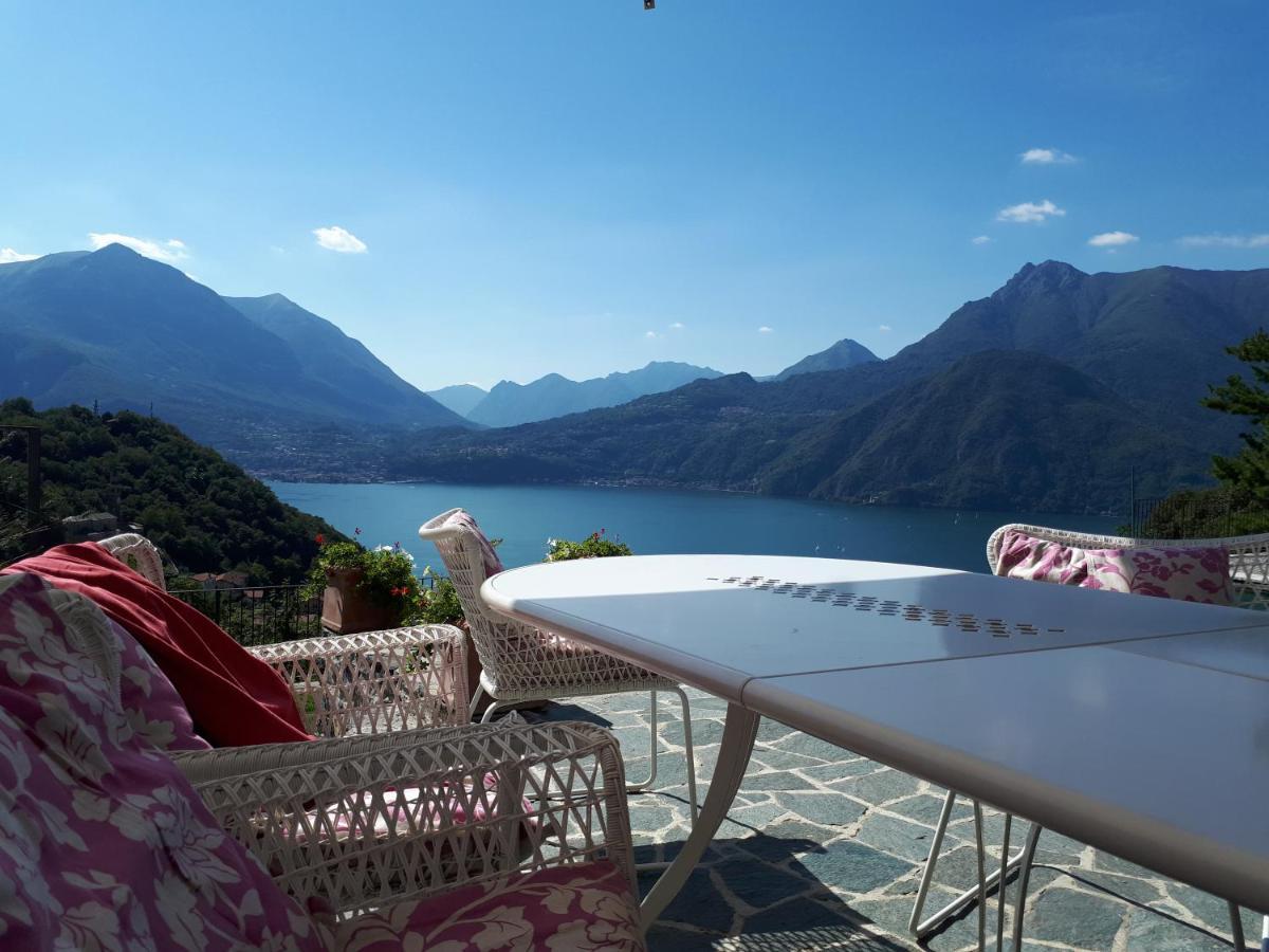 Villa Silvi piscina sauna e hot tub Perledo Esterno foto